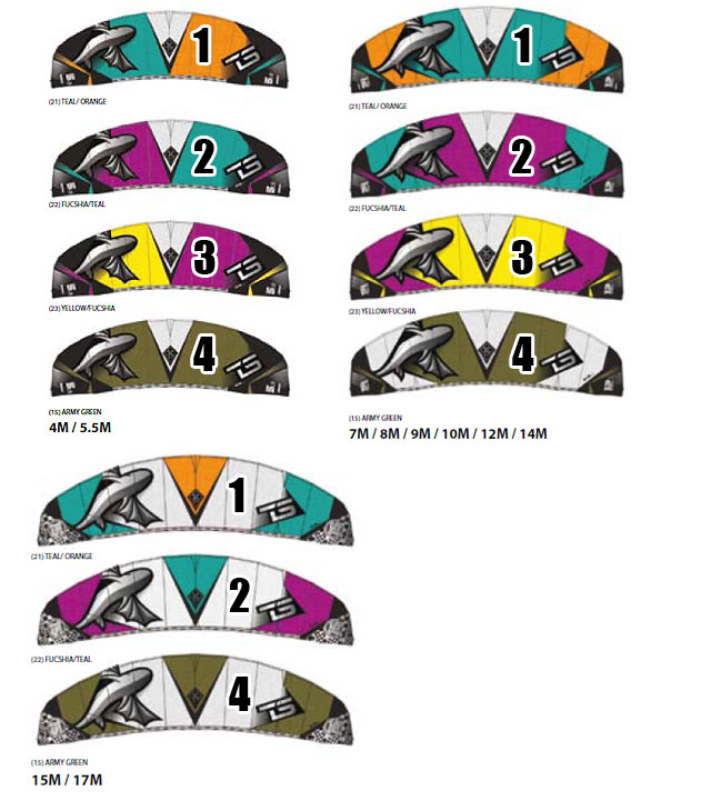 bestkiteboarding taboo ts 2012 couleurs