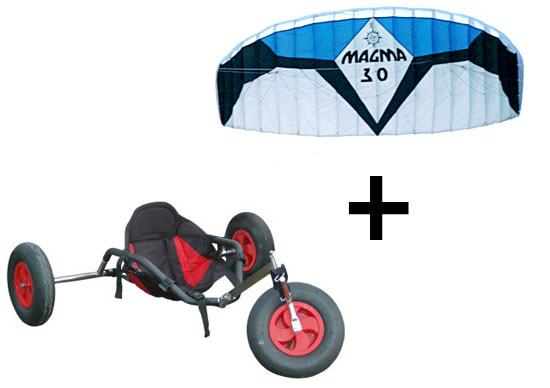 PACK BUGGY RADSAILS + AILE ELLIOT MAGMA 2