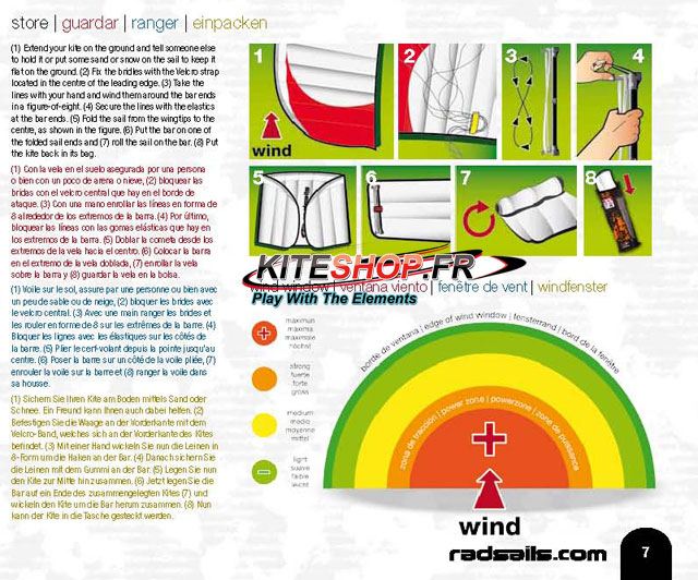 radsails evo trainer kite