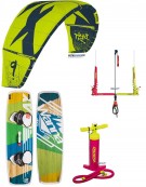 PACK F-ONE BANDIT 2019 + BARRE F-ONE + PLANCHE BLANKFORCE LOGIC + POMPE