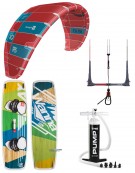 PACK ELEVEIGHT RS 2020 + BARRECS VARY 2020 + PLANCHE WANNA PLAY + POMPE