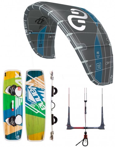 PACK ELEVEIGHT RS 2021 + BARRE KITE ATTITUDE + PLANCHE WANNA PLAY + POMPE