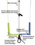 BARRE KITE ATTITUDE KITESURF