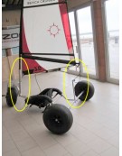 KIT DE VOILE BEACH RUNNER POUR BUGGY VIRUS POUR MAT DE PLANCHE