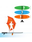 EZYWING FIN KIT AILERONS WING FOIL POUR SUP PADDLE