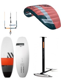 PACK KITEFOIL FLYSURFER HYBRID + BARRE + FOIL RRD H-FLIGHT + PLANCHE