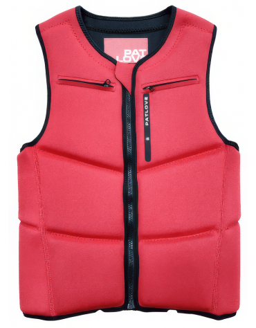 GILET D'IMPACT WING FOIL JET SKI SIDE ON ROUGE