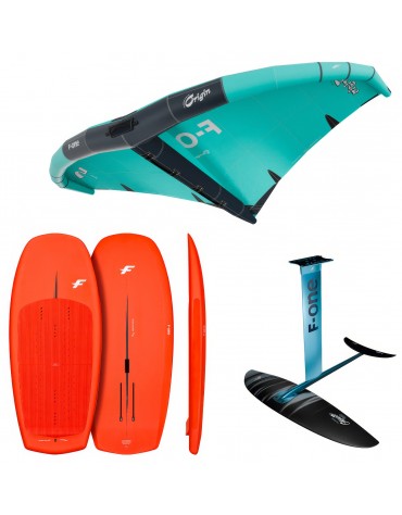 PACK WINGFOIL F-ONE ORIGIN + GRAVITY FCT + ROCKET ASC 2025