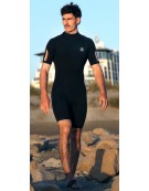 SHORTY SAINT JACQUES MANCHE COURTE BACK ZIP
