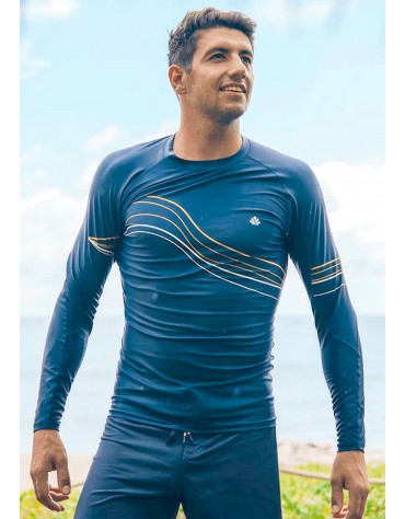 LYCRA MANCHE LONGUE WAVES SAINT JACQUES