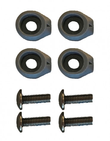 SET VISSERIE PADS STRAPS NAISH APEX