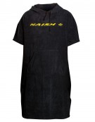 PONCHO NAISH SKULL BLACK