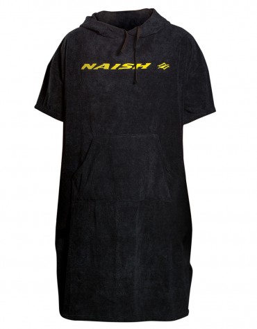 PONCHO NAISH SKULL BLACK