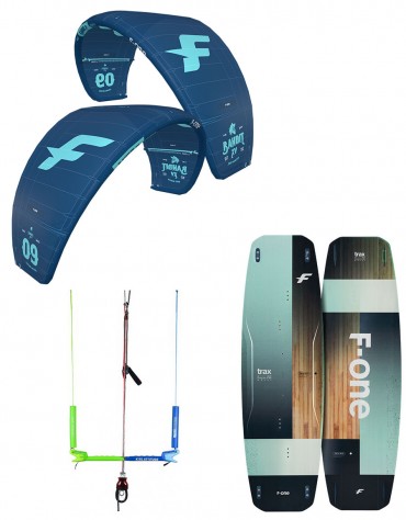 PACK KITESURF F-ONE BANDIT 2022 + TRAX 2023 + BARRE UNIVERSELLE