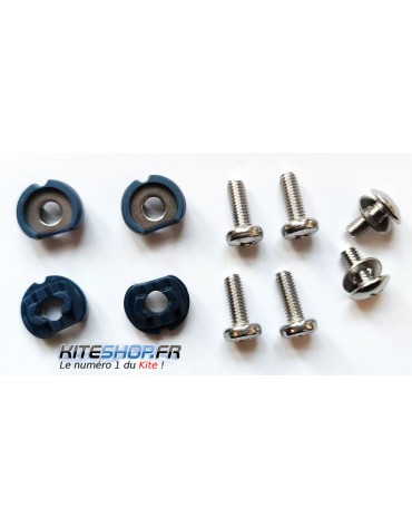 VISSERIE FOOTSRAP TWIN-TIP F-ONE X4