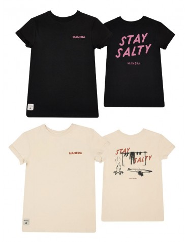 T-SHIRT MANERA WOMEN "STAY SALTY"