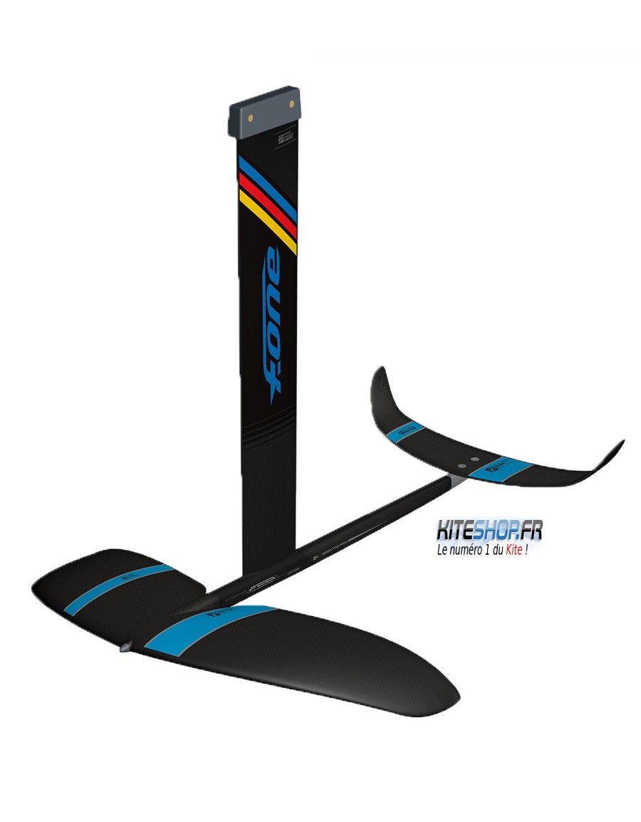 Aileron De Foil KUAYO FUN F200 1850cm – Carbone Et Aluminium Pour Surf Et Kitesurf