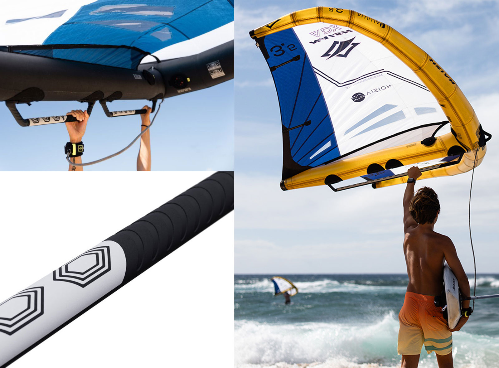 Poignées de wingfoil Naish Wing Handle Set 2026