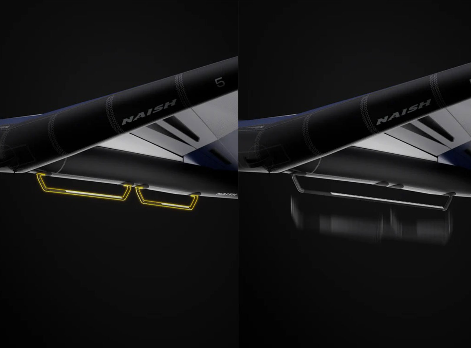 Carbon Handle Set Naish 2026 et Carbon Boom Naish 2026