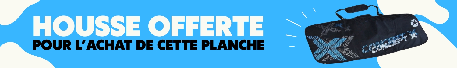 Housse offerte pour l'achat d'une planche f-one spark 2026