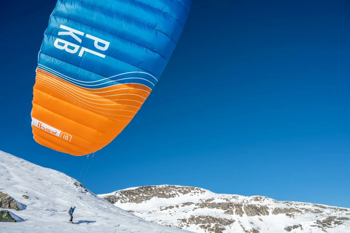 Aile de snowkite Peter Lynn PLKB Ibex