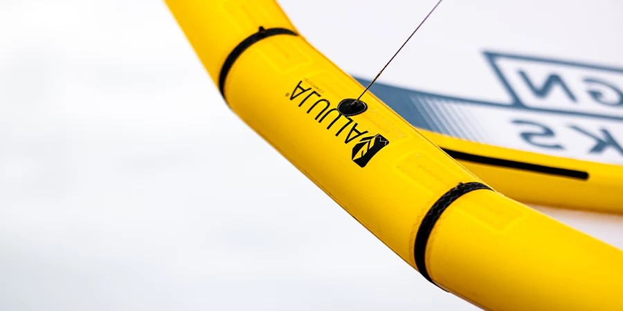 Airframe Closeup de l'aile de kitesurf Cabrinha SwitchBlade Design Works 2026