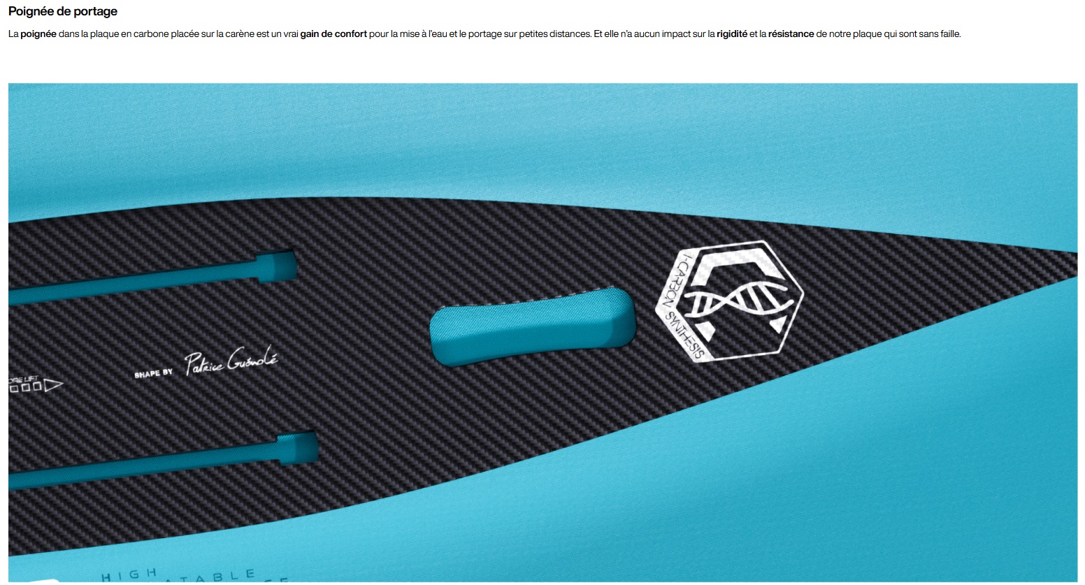 Planche de wingfoil gonflable Gong Hipe Perf 5'10 OCCASION