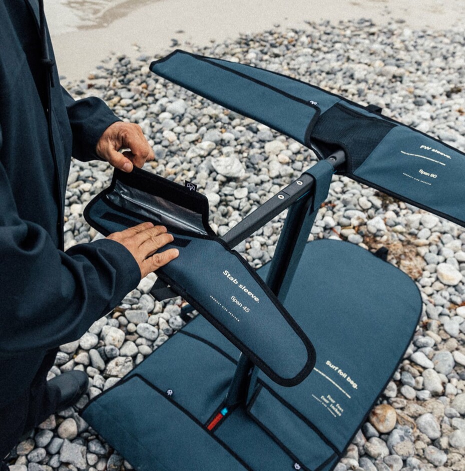 Housse stabilisateur wingfoil et kitefoil en promo manera