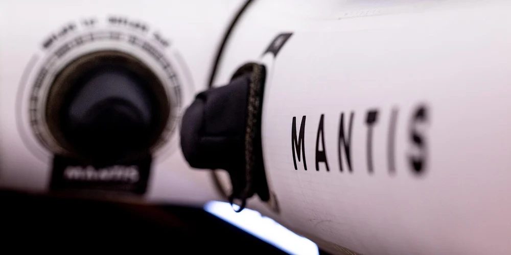 Aiframe Closeup de l'aile de wingfoil Cabrinha Mantis 2027
