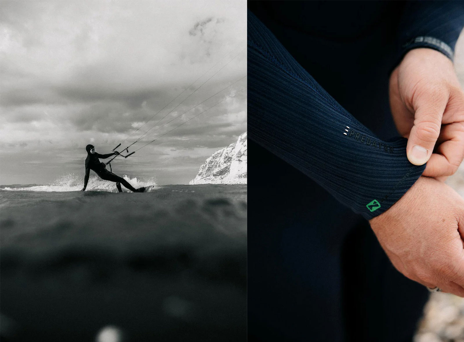 Combinaison de kitesurf et de wingfoil Prolimit Predator Steamer Freezip 4/3 GBS 2026