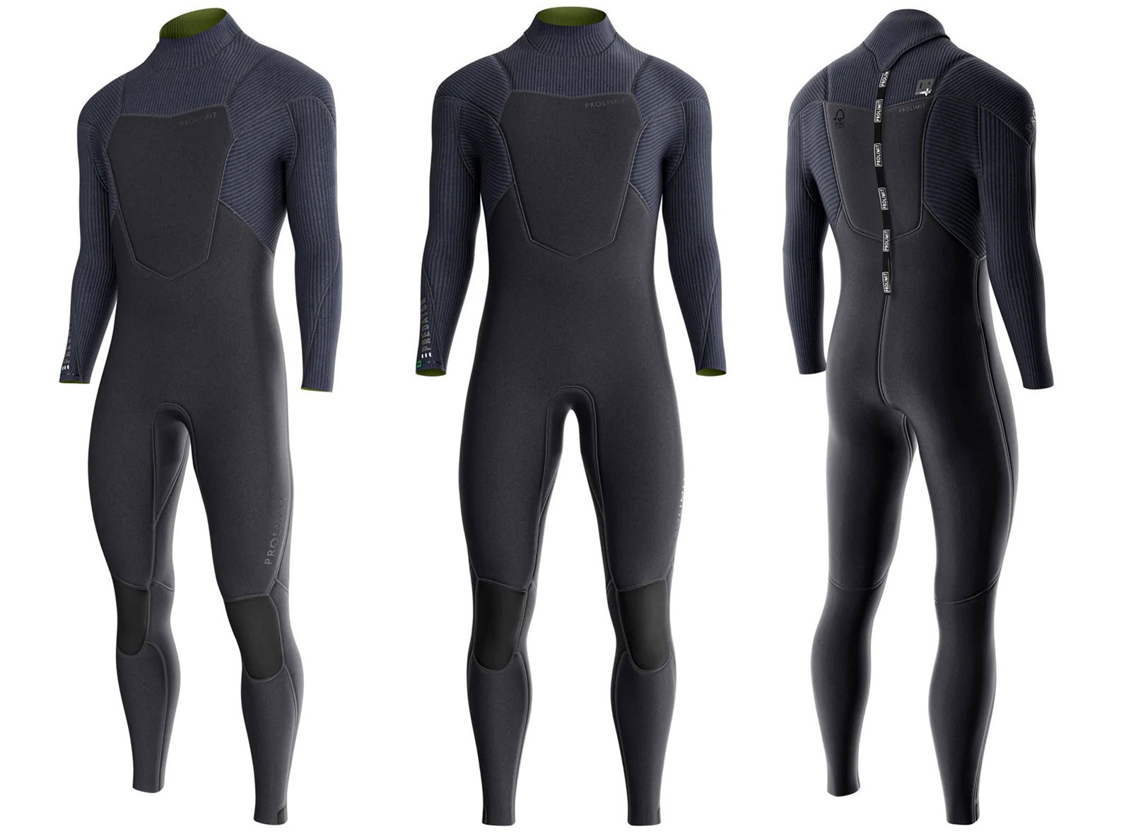 Combinaison de kitesurf et de wingfoil Prolimit Predator Steamer V-Zip 5/4 GBS 2026