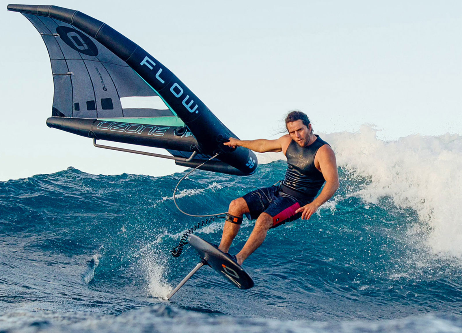 Aile de wingfoil pour débutant Ozone flow 2