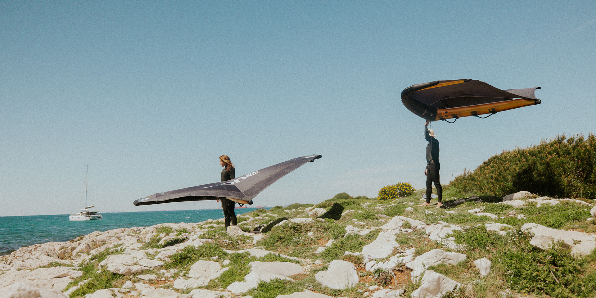 Aile de wingfoil Fone Strike v5 cwc Aluula