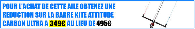 promo barre carbon kite attitude